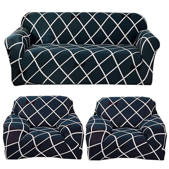 Tie-N-Dye Exclusive Premium Spandex Fabric Fitted Stretchable Sofa Cover