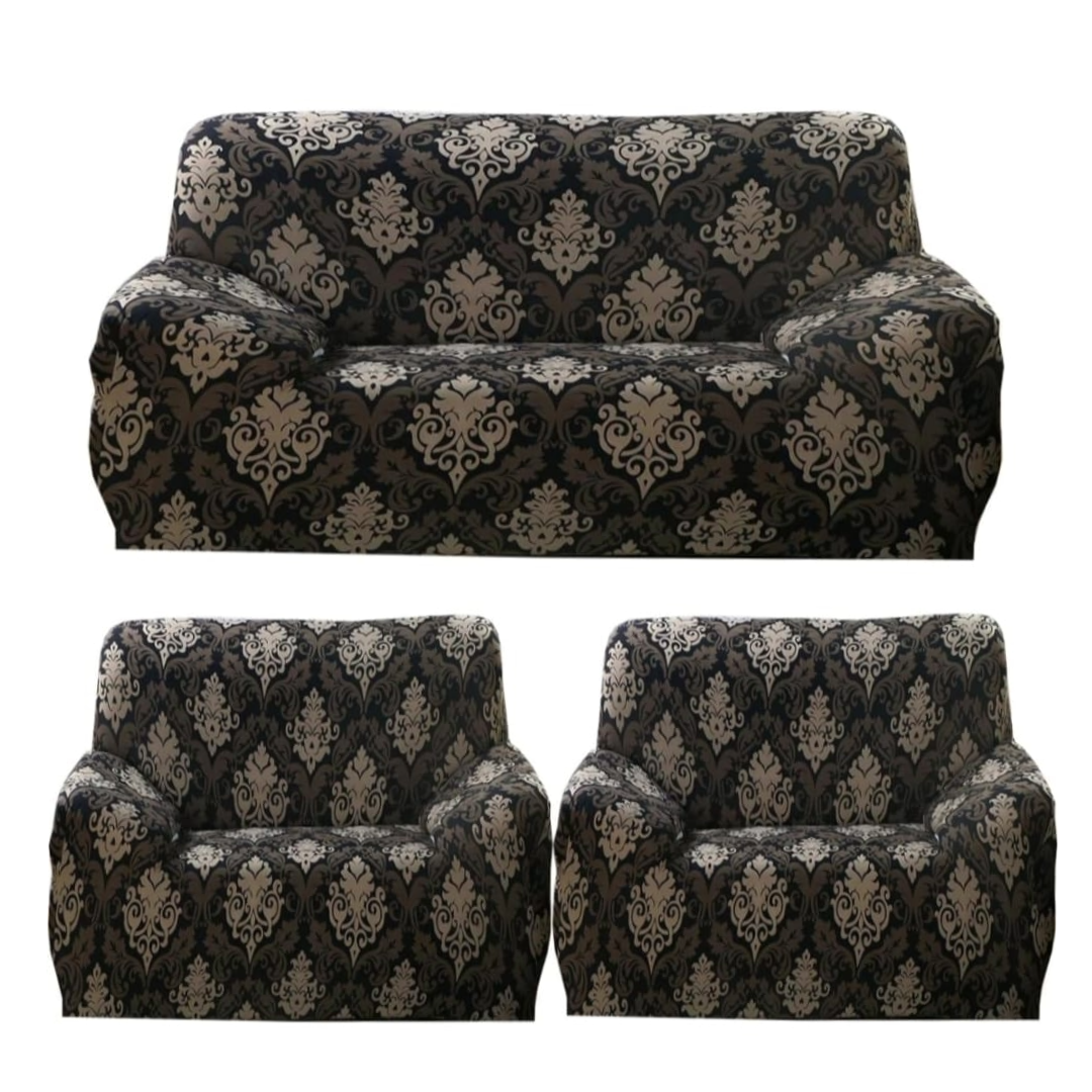 Tie-N-Dye Exclusive Premium Spandex Fabric Fitted Stretchable Sofa Cover