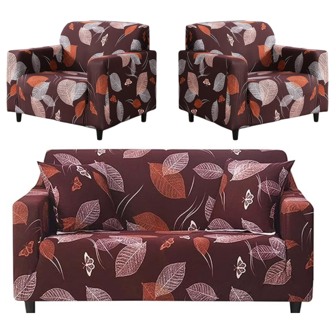 Tie-N-Dye Exclusive Premium Spandex Fabric Fitted Stretchable Sofa Cover