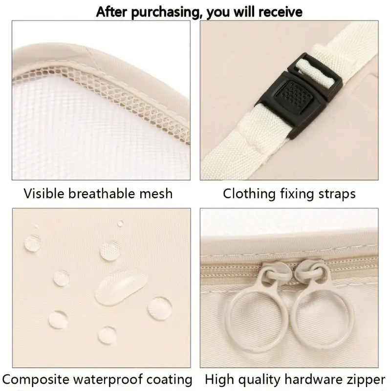 7 PC Premium Travel Organizer Packing Cubes