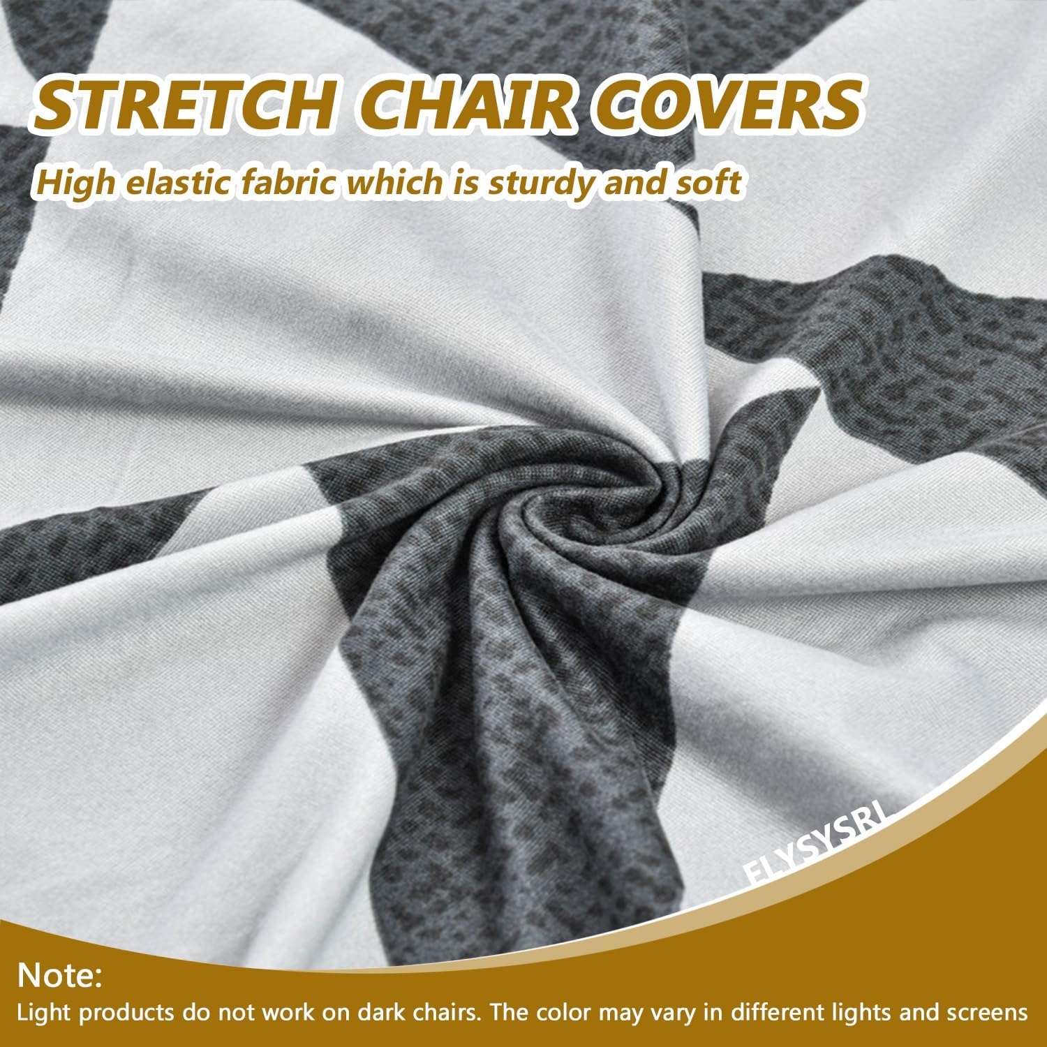 SnugFit Wingback Chair Slipcover - Silver Prism