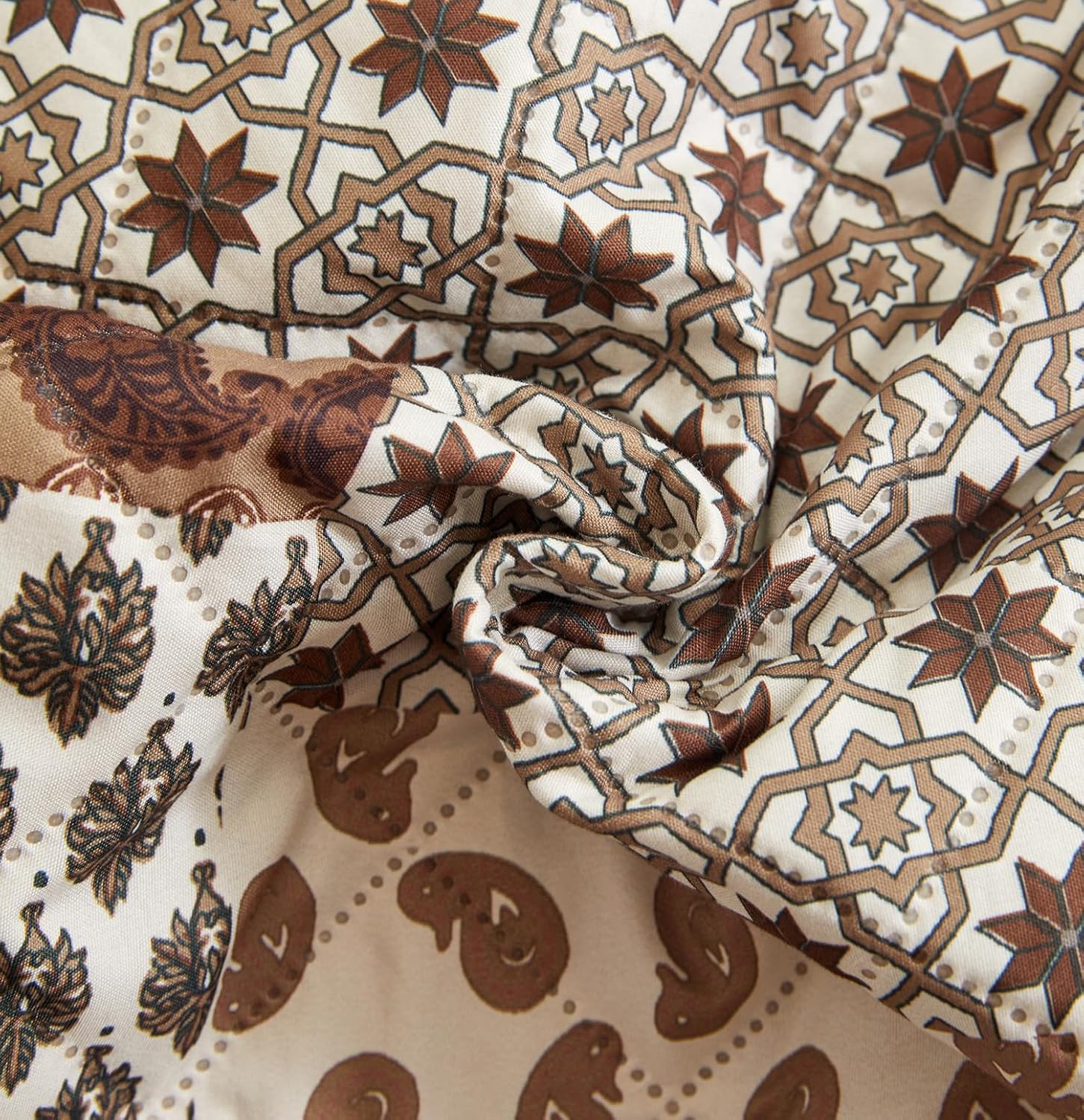 WATERPROOF QUILTED RECLINER COVER - BOHO BROWN