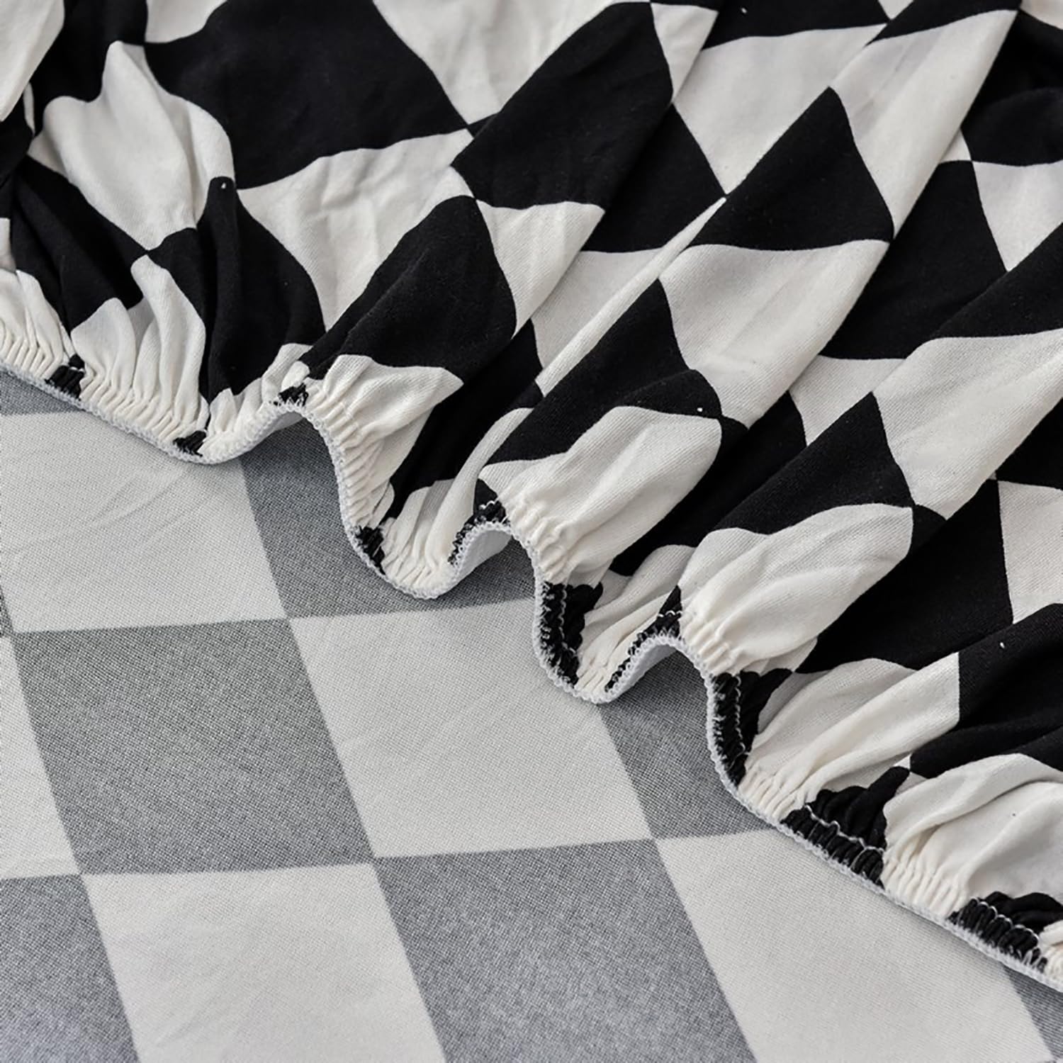 Premium Printed Recliner Sofa Cover : Maze Black