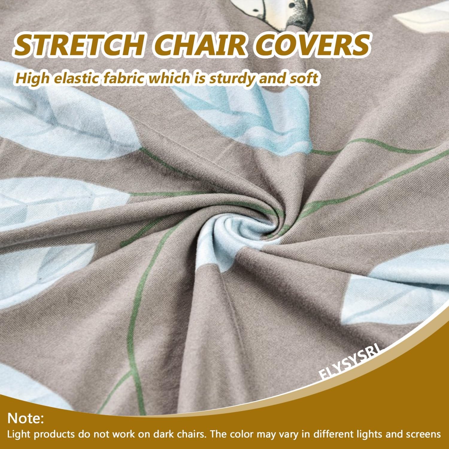 SnugFit Wingback Chair Slipcover - Grey Bliss