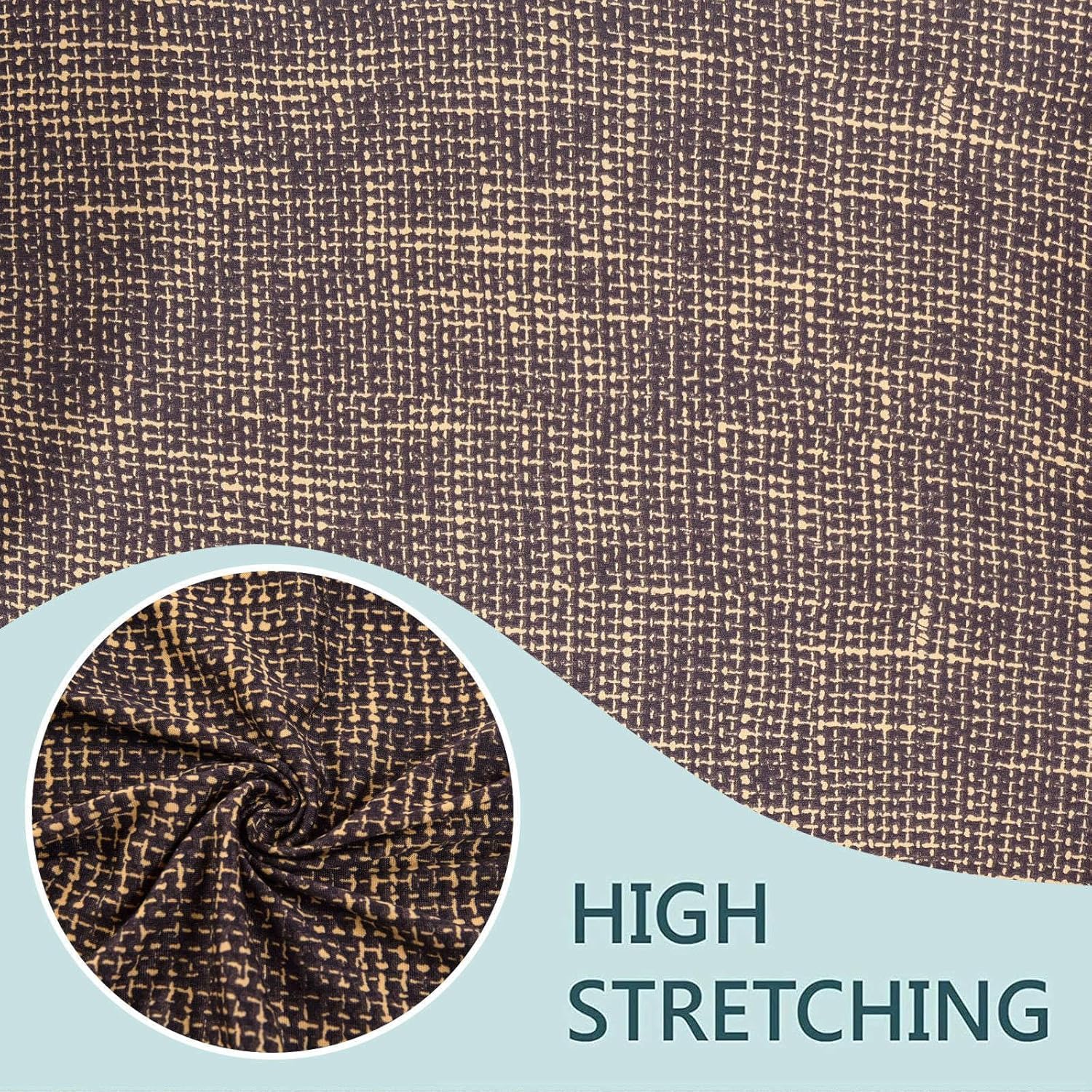 SnugFit Wingback Chair Slipcover - Woody Brown