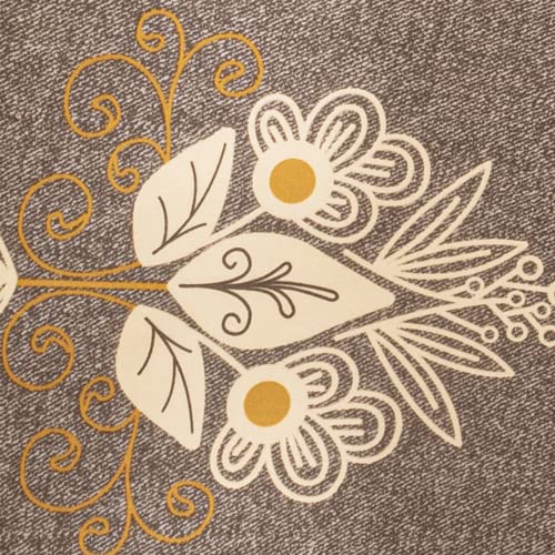 tie-n-dye Exclusive Stretchable Sofa Cover - Beige Brocade