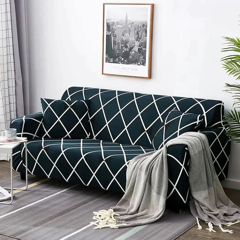 Tie-N-Dye EXCLUSIVE STRETCHABLE SOFA COVER