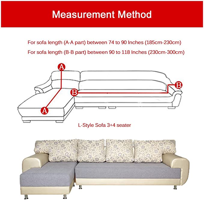 Tie-N-Dye Stretchable Sofa Cover – Elastic Fit, Non-Slip, Multi-Seater Options