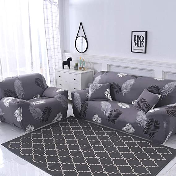 Tie-N-Dye Stretchable Sofa Cover – Elastic Fit, Non-Slip, Multi-Seater Options