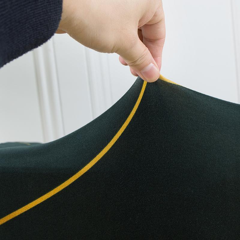 tie-n-dye Exclusive Stretchable Sofa Cover - Prism Gold