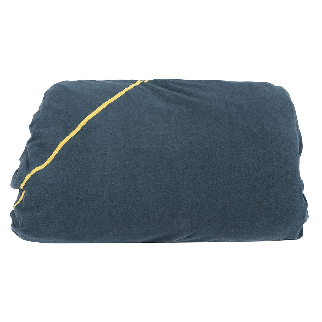 Tie-N-Dye L Shape Premium Extensible Sofa Cover  gold Prism