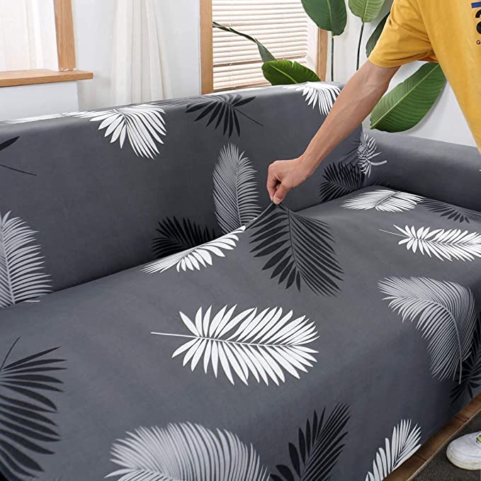 Tie-N-Dye L Shape Premium Extensible Sofa Set Cover