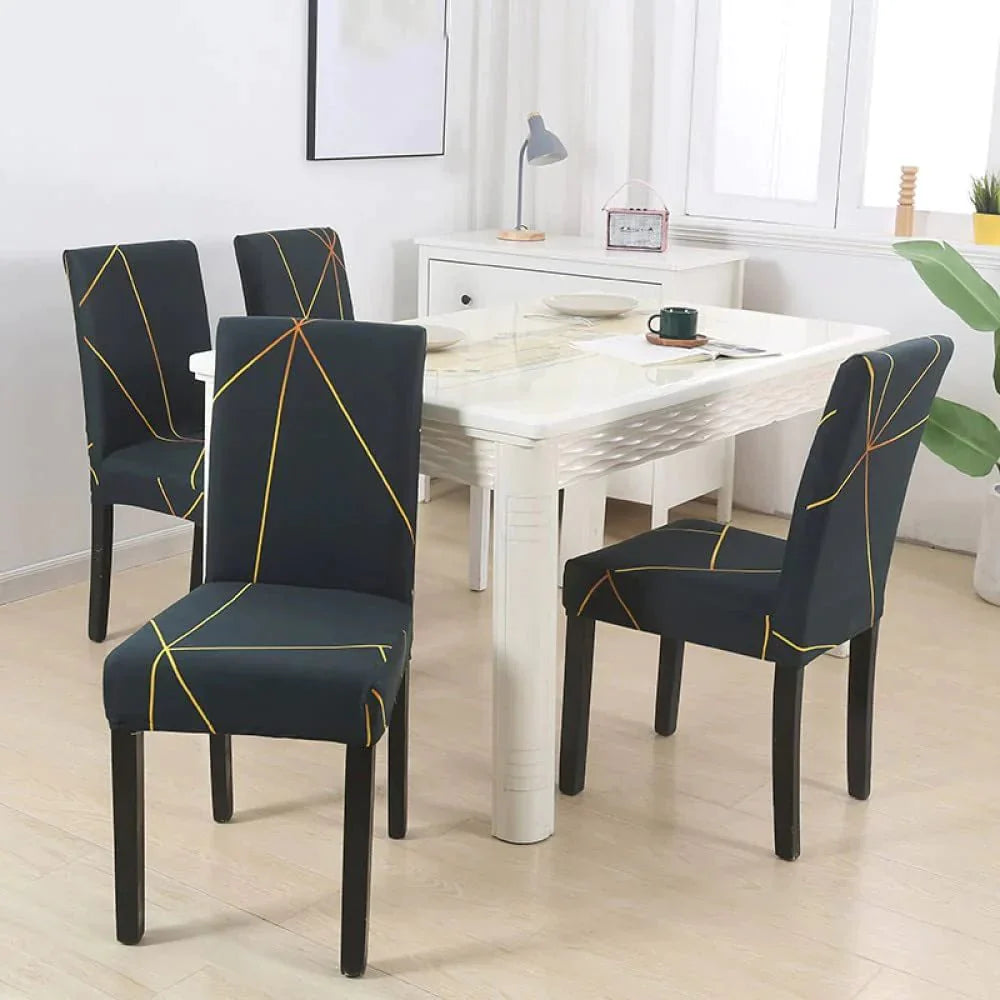 STRETCHABLE CHAIR COVERS, PRISM GOLD - Fab Home Decor - Sofa Cover