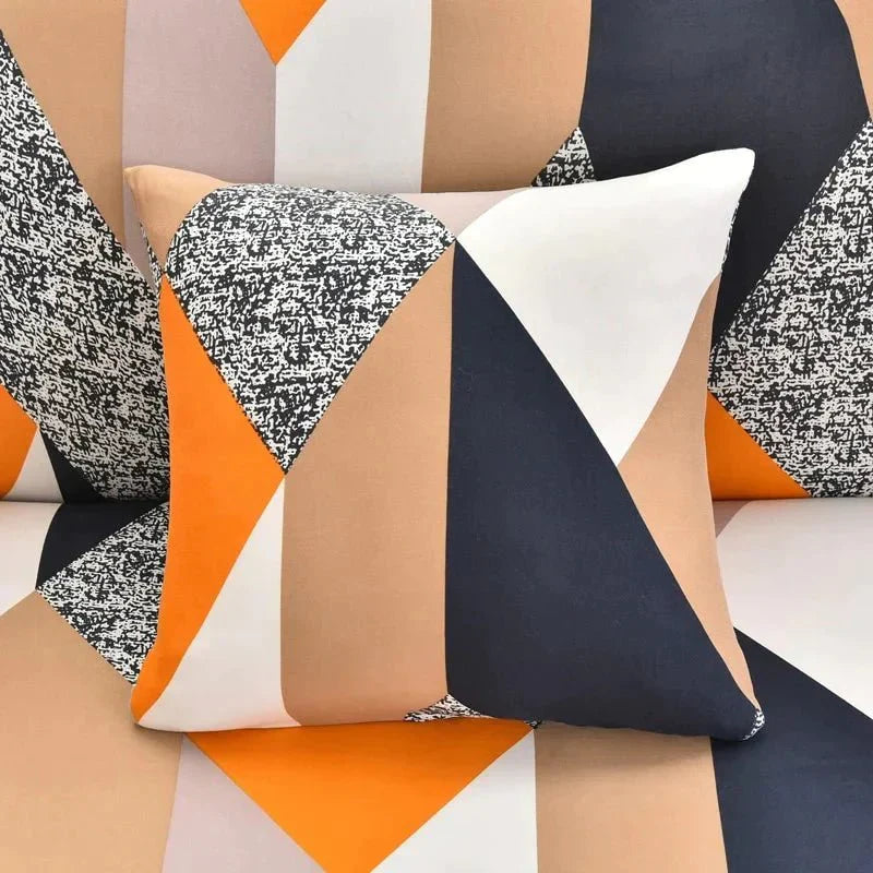 STRETCHABLE PREMIUM CUSHION COVER - Fab Home Decor - Sofa Cover